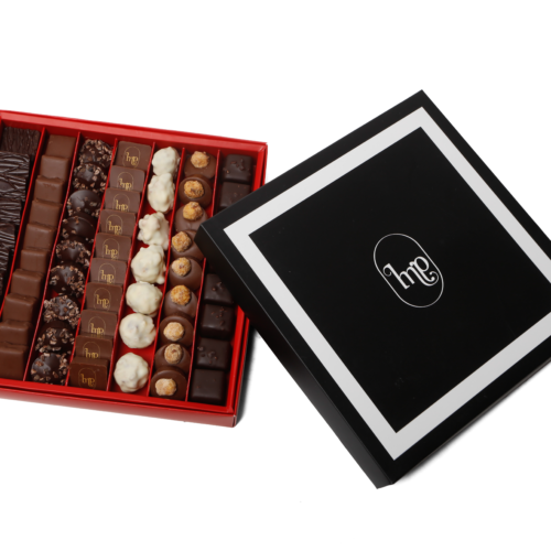 Boîte luxe carrée 1kg