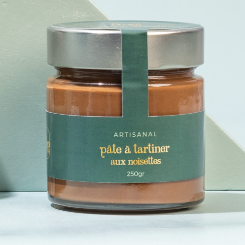 Pâte à tartiner aux noisettes 250gr