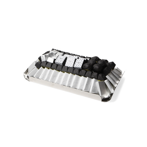 Luxueux plateaux Concorde en acier  inoxydable brillant