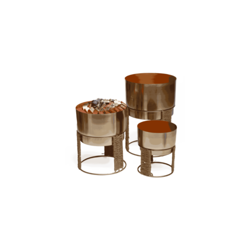 Coupe Lyat sur pied en métal doré 500 gr